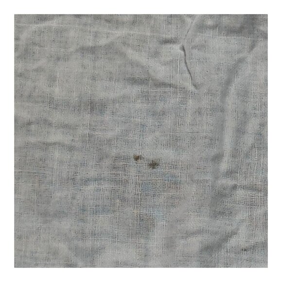 Vintage Hand-Embroidered Linen Tablecloth Tea Table Side Small 29" X 28.5" READ - Picture 3 of 6